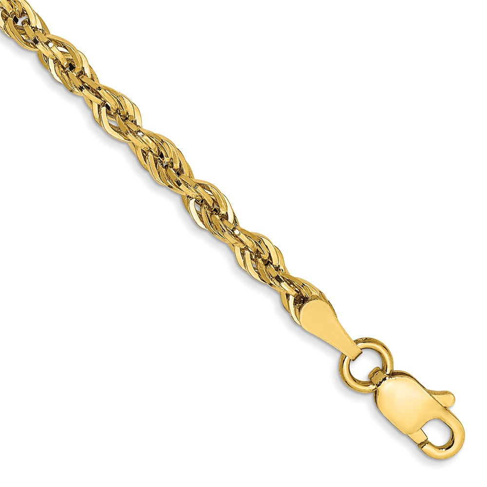 Gold (10K & 14K) Semi-Solid Rope Chains