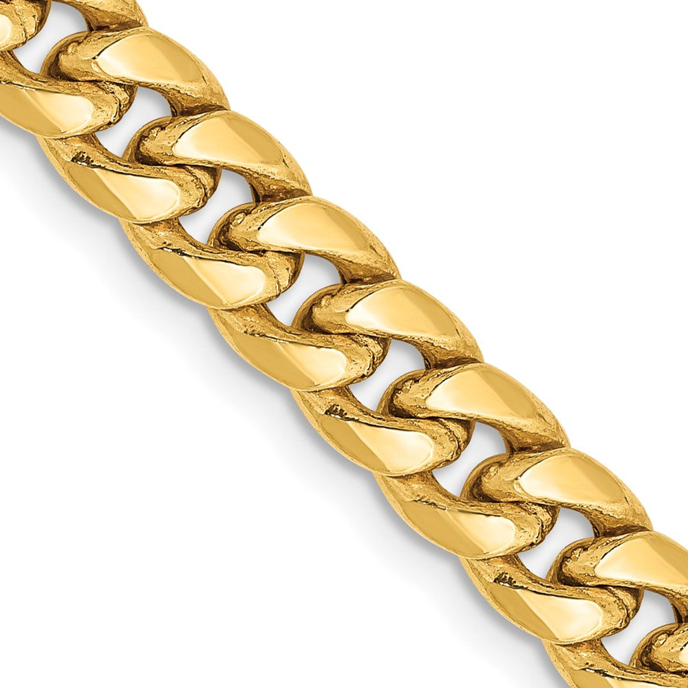 Gold (10K & 14K) Semi-Solid Miami Cuban Chain