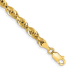 Gold (10K & 14K) Semi-Solid Rope Chains