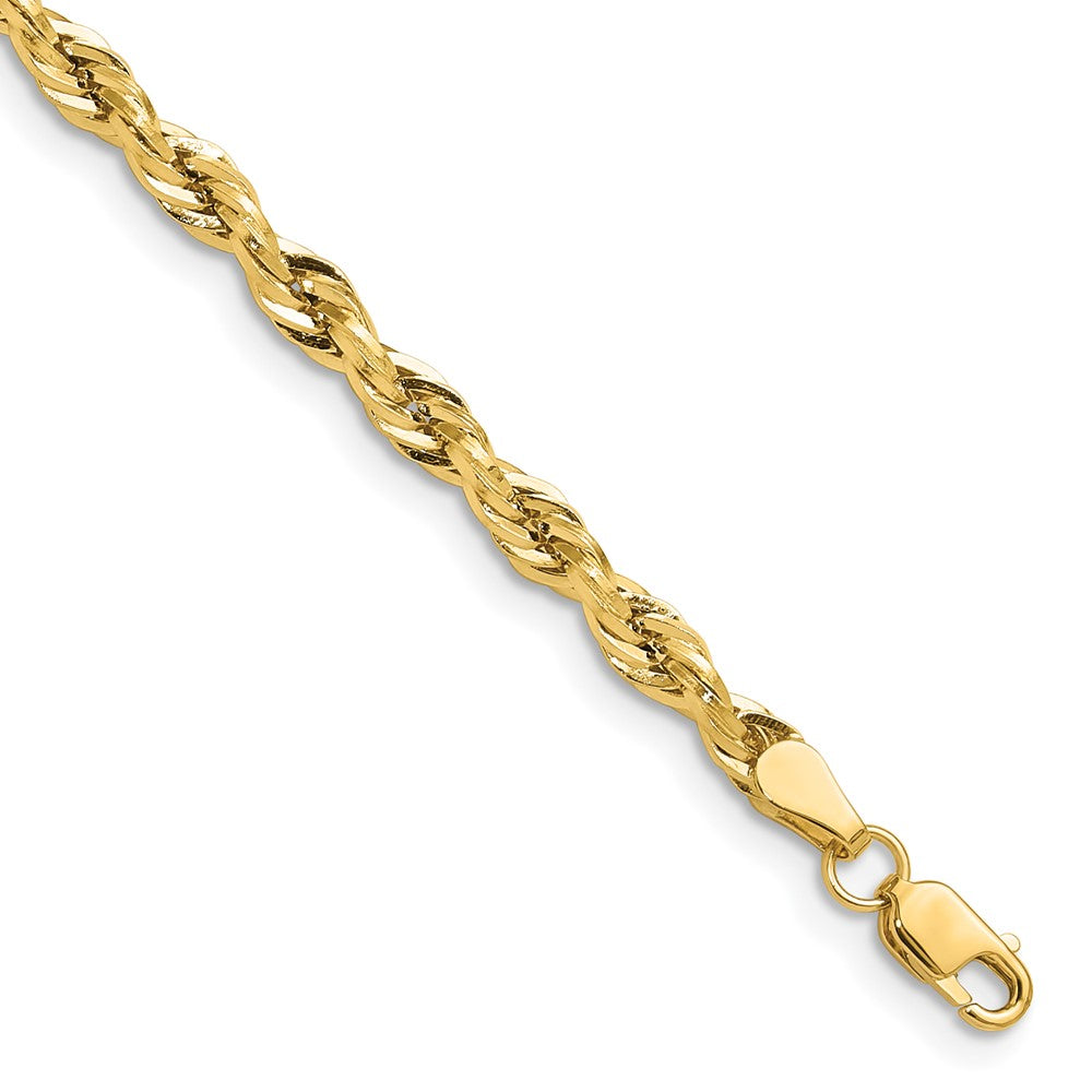 Gold (10K & 14K) Semi-Solid Rope Chains
