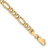 Gold (10K & 14K) Semi-Solid Figaro Chain