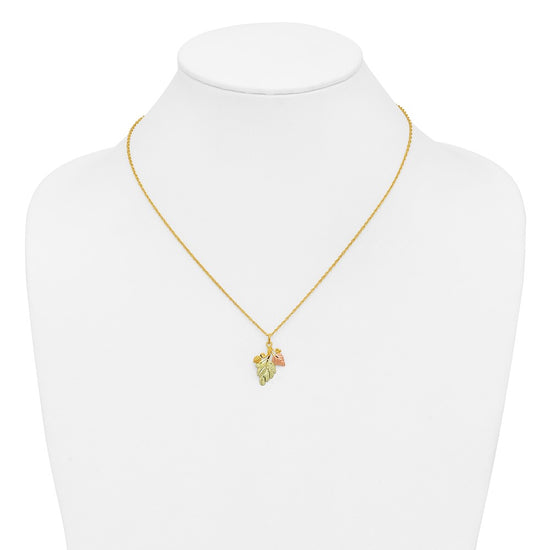 10k Tri-color Black Hills Gold Necklace