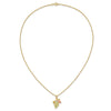 10k Tri-color Black Hills Gold Necklace