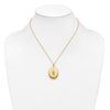 10K w/ 12k Accents and 14k Gold-filled Chain Black Hills Locket