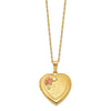 10k w/ 12k Accents and 14k Gold-filled Chain Black Hills Locket