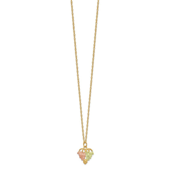 10k Tri-Color Black Hills Gold Necklace