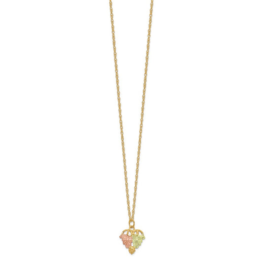 10k Tri-Color Black Hills Gold Necklace