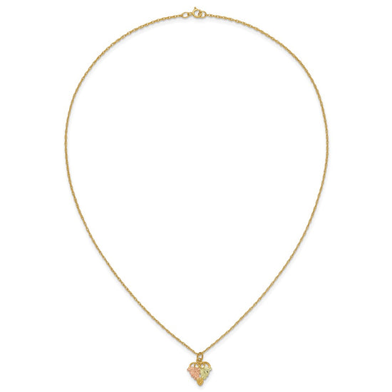 10k Tri-Color Black Hills Gold Necklace