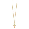 10k Tri-Color Black Hills Gold Cross Necklace
