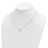 10K Tri-color w/12K Accents Diamond Black Hills Gold Necklace