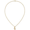 10K Tri-color w/12K Accents FWC Pearl Black Hills Gold Necklace