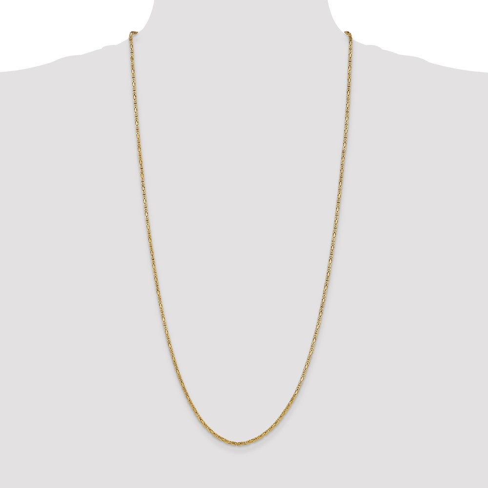 Gold (10K & 14K) Byzantine Chain