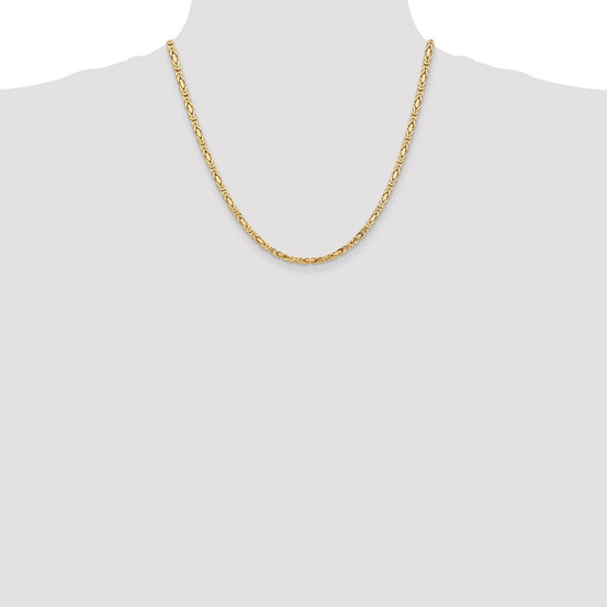 Gold (10K & 14K) Byzantine Chain