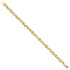 10k Solid Polished Fancy Bracelet
