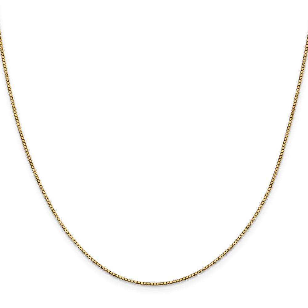 Gold (10K & 14K) Box Chain — 0.95 mm