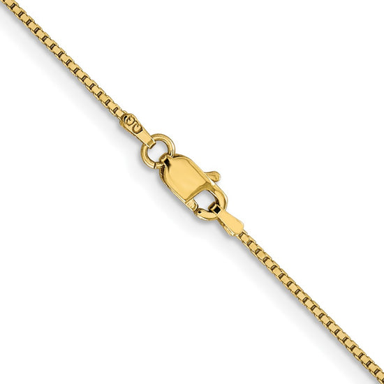 Gold (10K & 14K) Box Chain — 0.95 mm