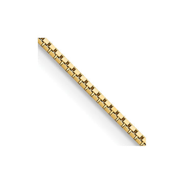 Gold (10K & 14K) Box Chain — 0.95 mm