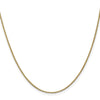 Gold (10K & 14K) Box Chain — 1 mm