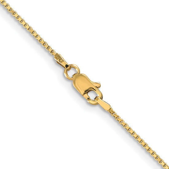 Gold (10K & 14K) Box Chain — 1 mm