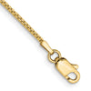Gold (10K & 14K) Box Chain — 1 mm