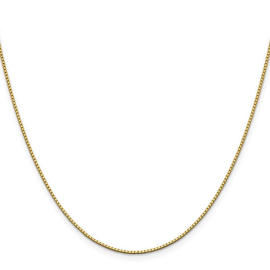 Gold (10K & 14K) Box Chain — 1.05 mm