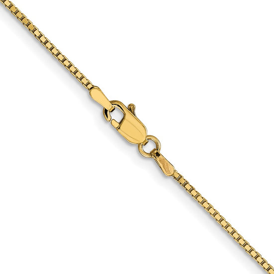 Gold (10K & 14K) Box Chain — 1.05 mm