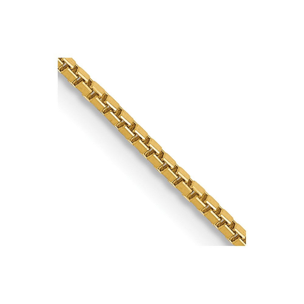 Gold (10K & 14K) Box Chain — 1.05 mm