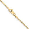 Gold (10K & 14K) Box Chain — 1.3 mm