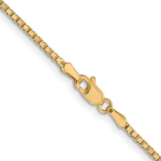 Gold (10K & 14K) Box Chain — 1.5 mm