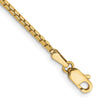 Gold (10K & 14K) Box Chain — 1.5 mm
