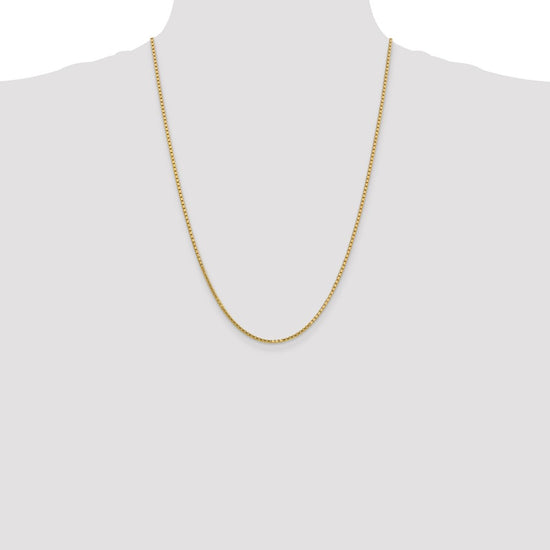Gold (10K & 14K) Box Chain — 1.9 mm