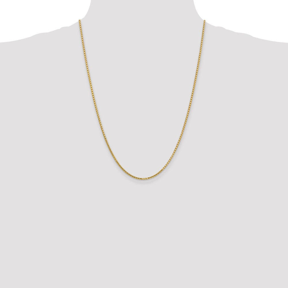Gold (10K & 14K) Box Chain — 1.9 mm