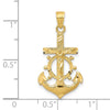 10k Mariners Crucifix Pendant