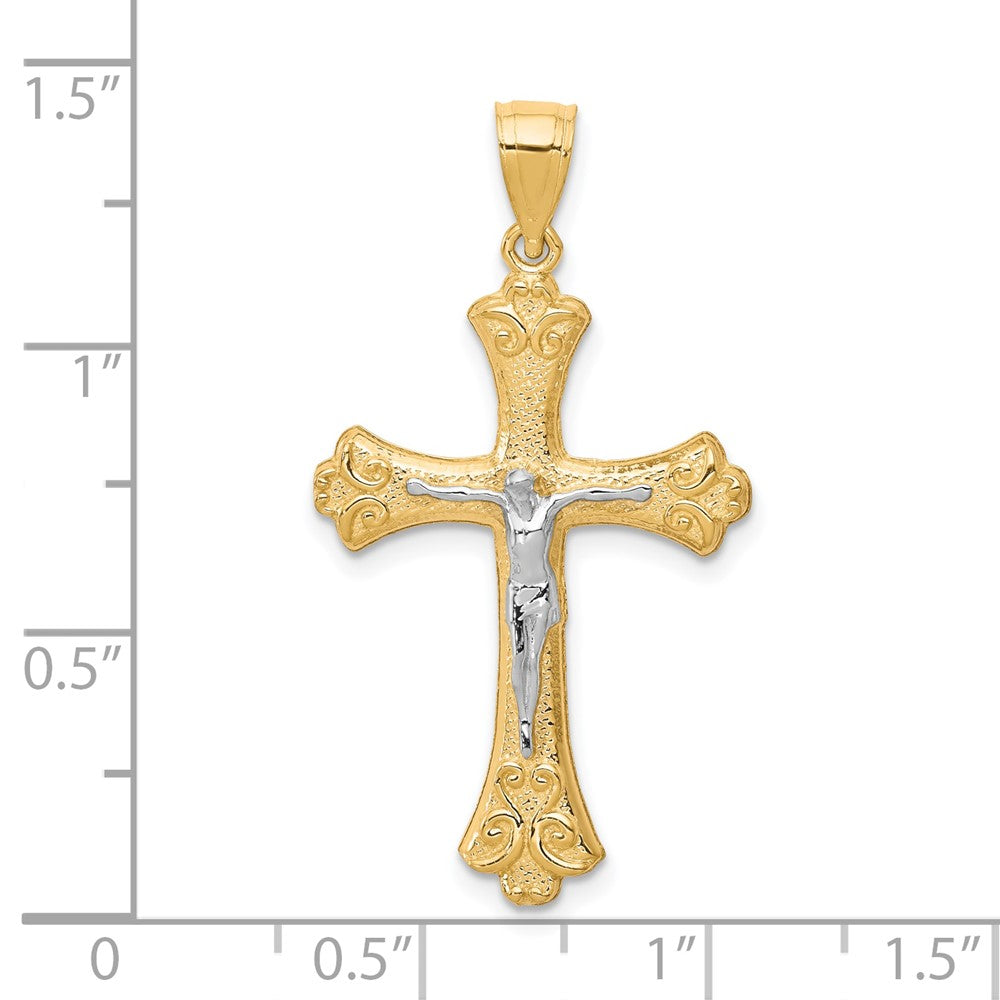 Gold Crucifix Pendant
