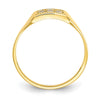 10k CZ Polished Child's Ring