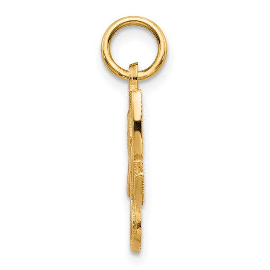 Gold BABY GIRL Charm