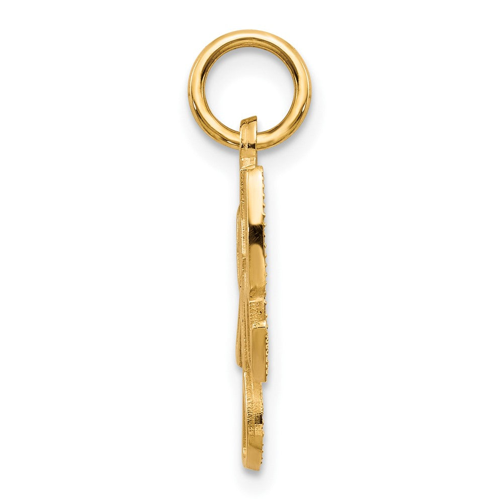 Gold BABY GIRL Charm