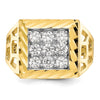 10k Men's CZ Ring