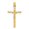 10k Hollow Crucifix Pendant