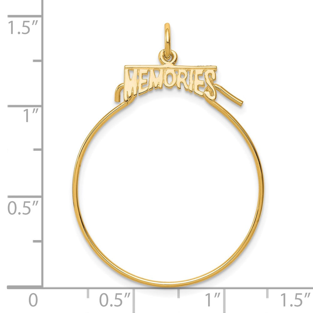 Gold Memories Charm Holders