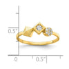 10K CZ Ring