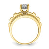 10K CZ Micropave Ring