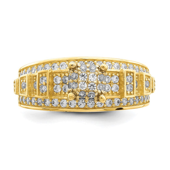 10K CZ Micropave Ring