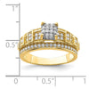 10K CZ Micropave Ring
