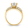 10K CZ Micropave Ring