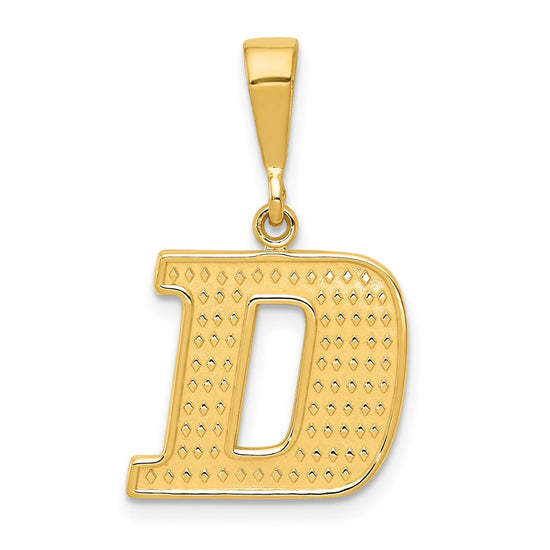 Gold Letter Charms