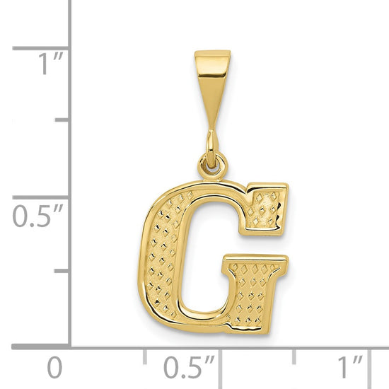 Gold Letter Charms