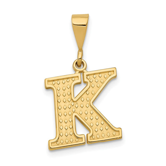 Gold Letter Charms