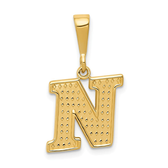 Gold Letter Charms