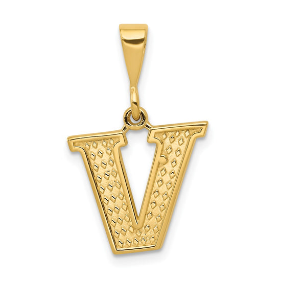 Gold Letter Charms